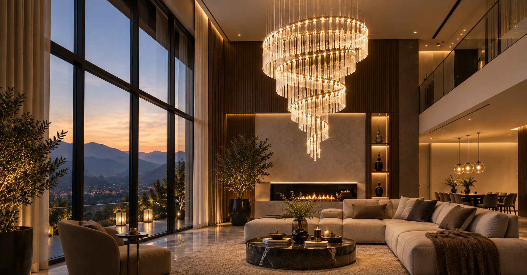 Premium lighting and chandeliers
